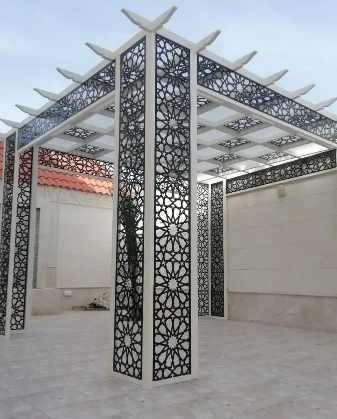 برجولات حديد جاهزة