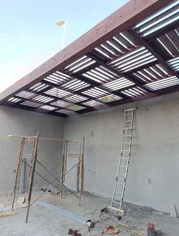 اسعار البرجولة الخشب